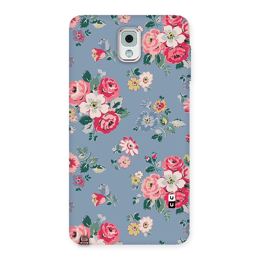 Vintage Flower Pattern Back Case for Galaxy Note 3