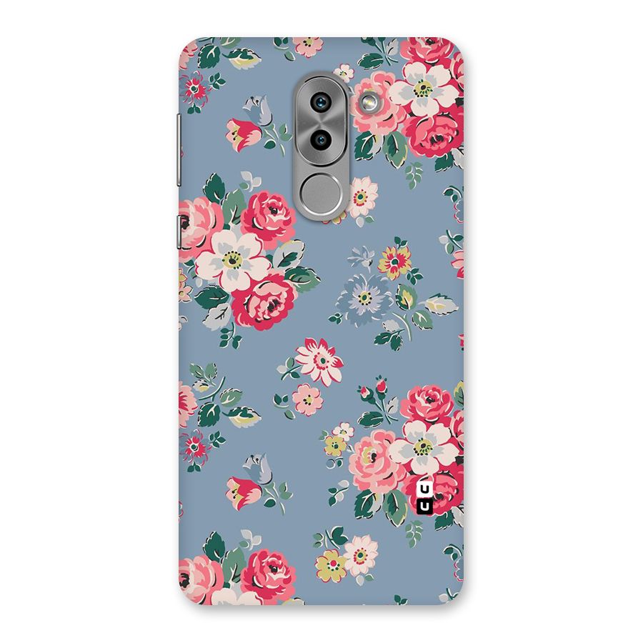 Vintage Flower Pattern Back Case for Honor 6X