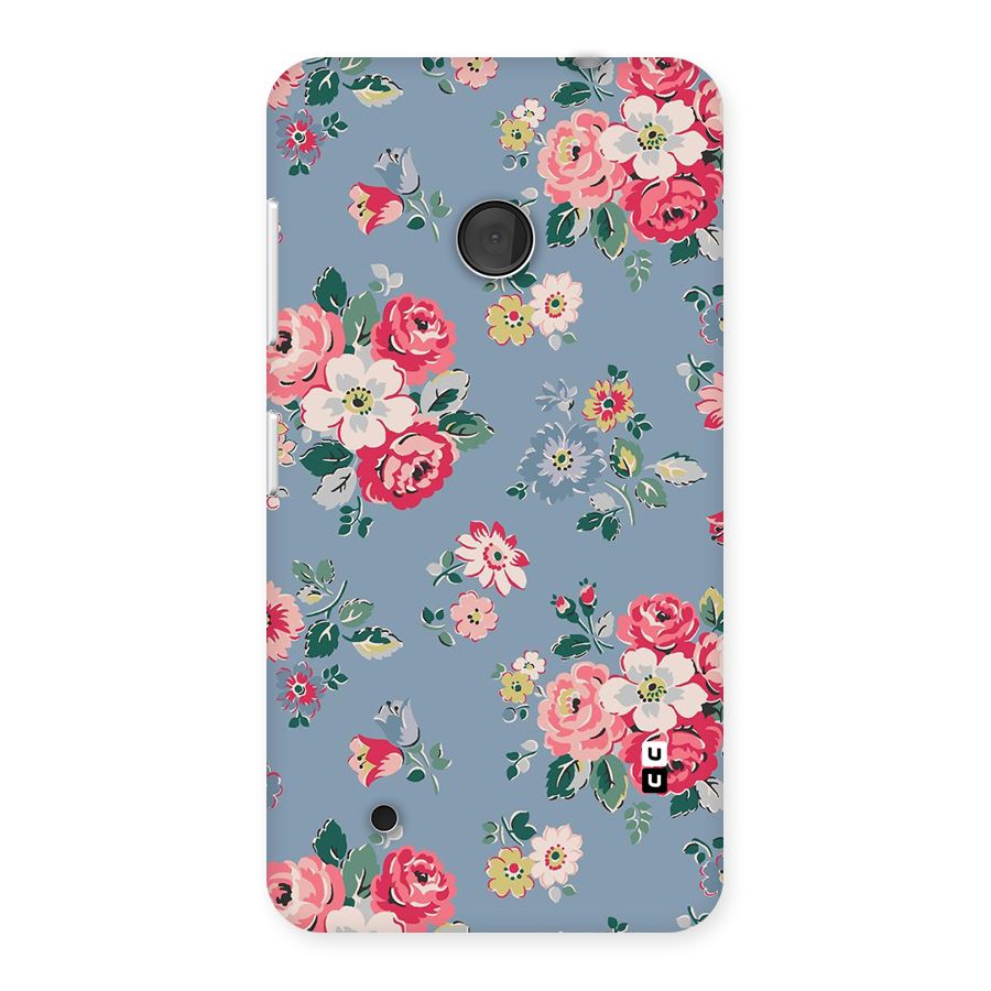 Vintage Flower Pattern Back Case for Lumia 530