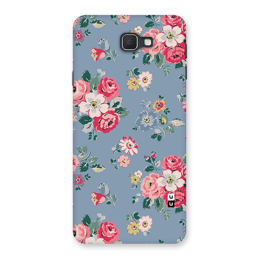 Vintage Flower Pattern Back Case for Samsung Galaxy J7 Prime