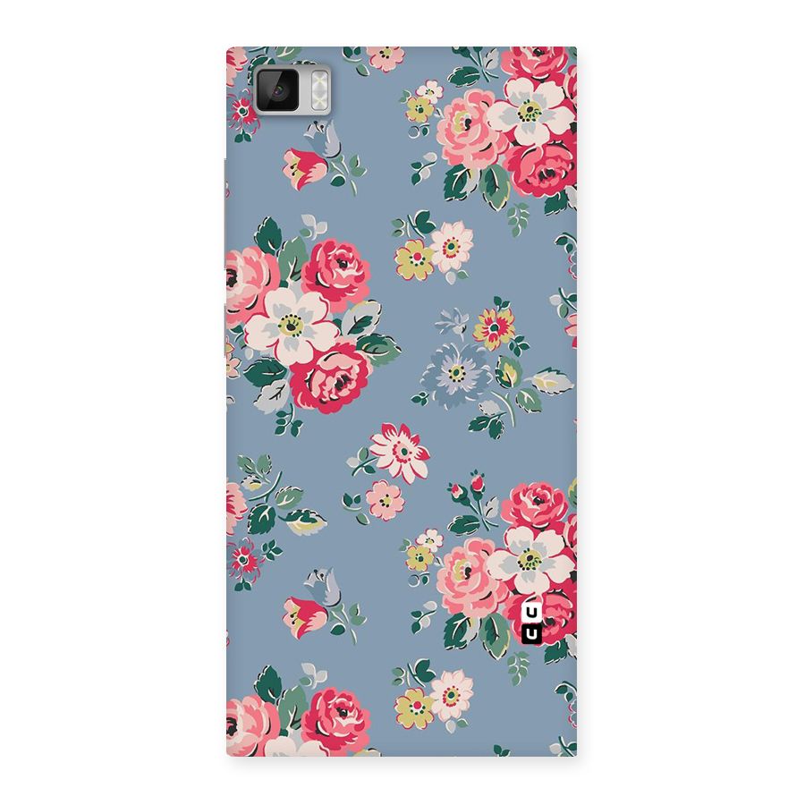 Vintage Flower Pattern Back Case for Xiaomi Mi3
