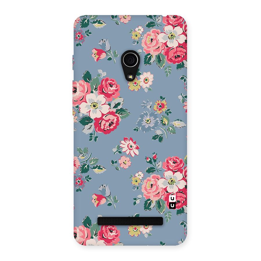Vintage Flower Pattern Back Case for Zenfone 5