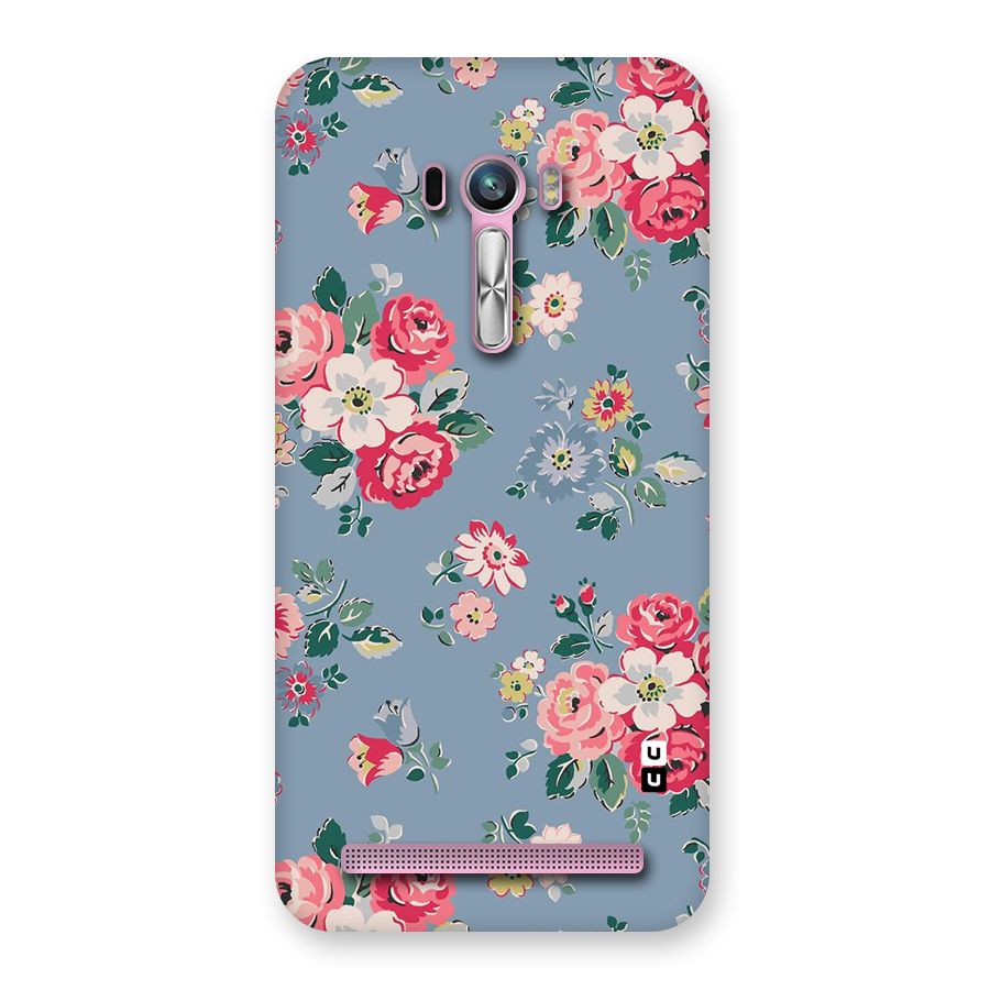 Vintage Flower Pattern Back Case for Zenfone Selfie