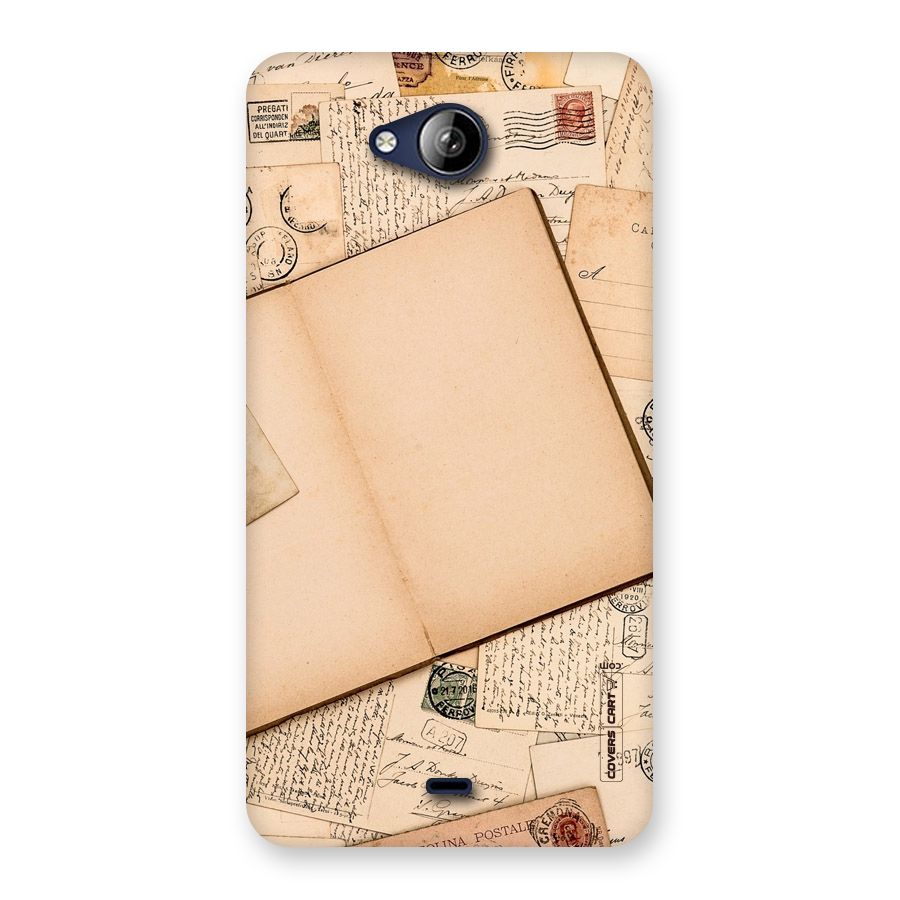 Vintage Journal Back Case for Canvas Play Q355