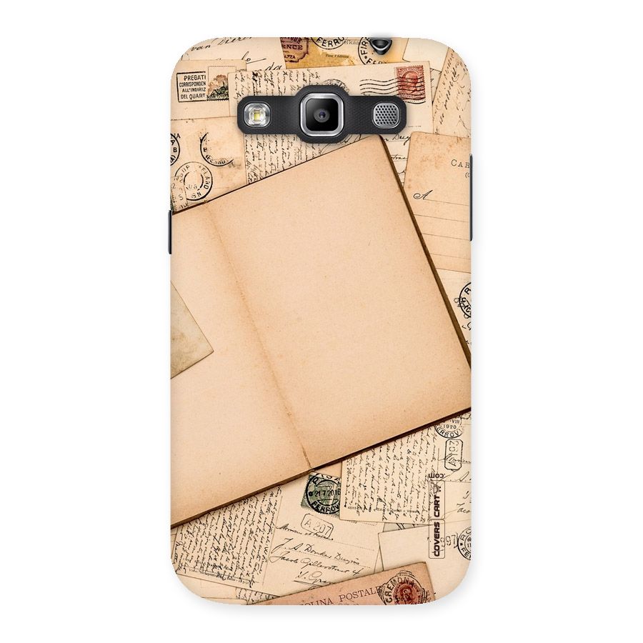 Vintage Journal Back Case for Galaxy Grand Quattro