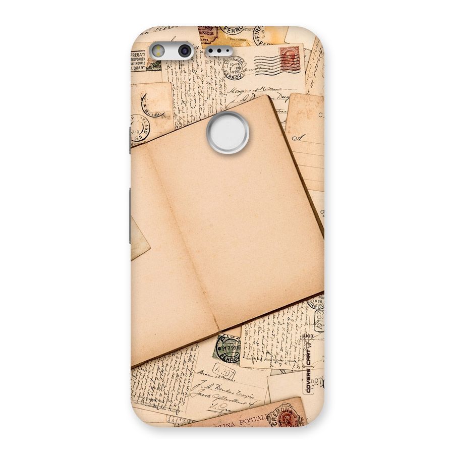Vintage Journal Back Case for Google Pixel