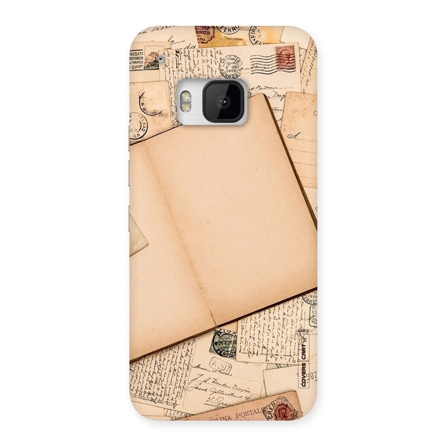 Vintage Journal Back Case for HTC One M9