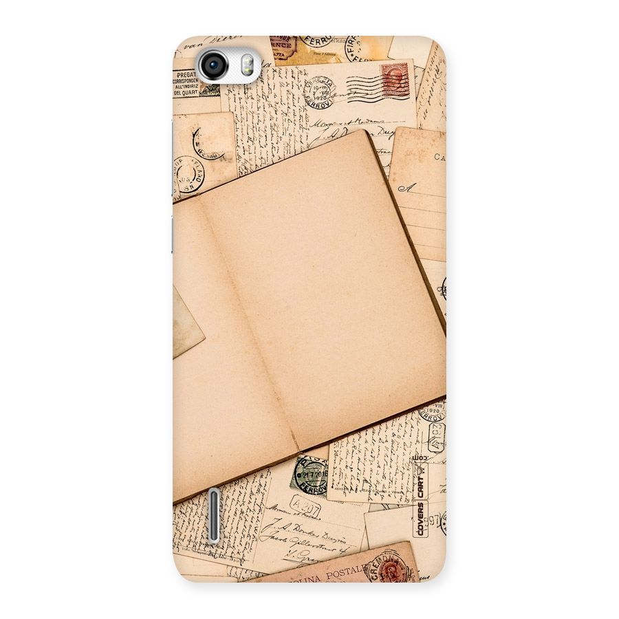 Vintage Journal Back Case for Honor 6