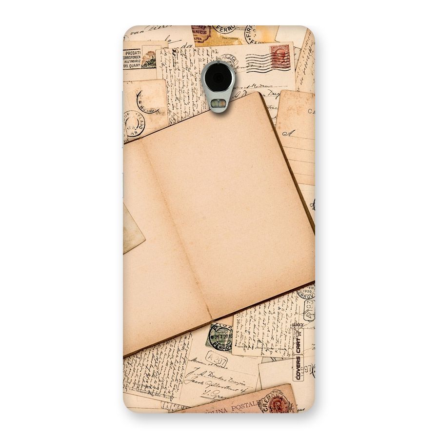 Vintage Journal Back Case for Lenovo Vibe P1