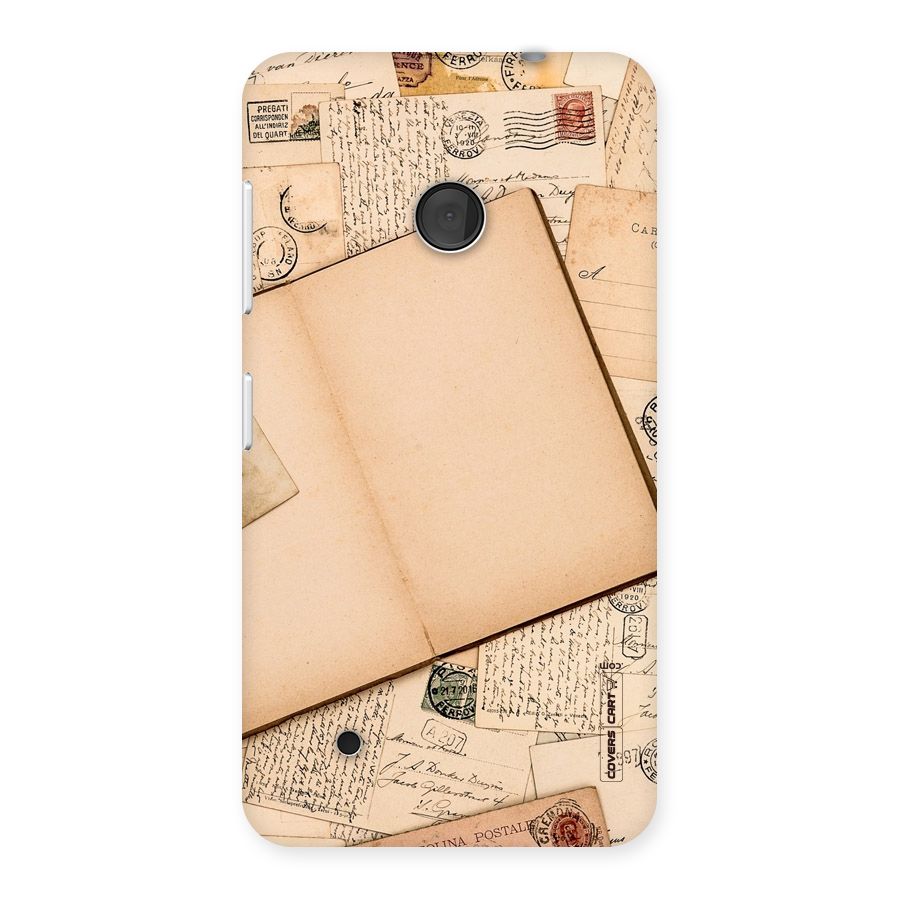 Vintage Journal Back Case for Lumia 530