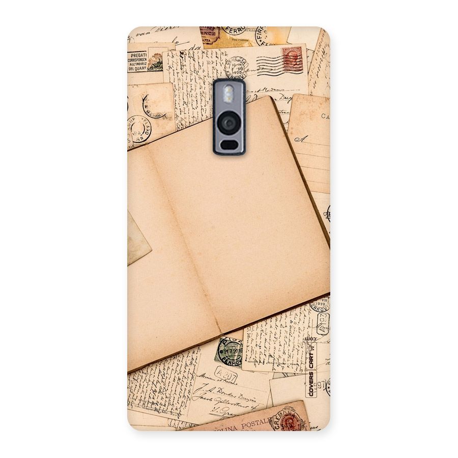 Vintage Journal Back Case for OnePlus Two
