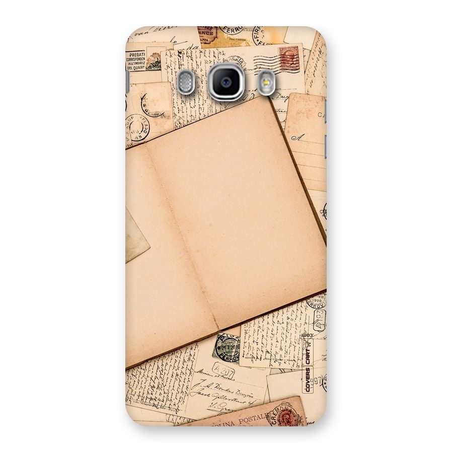 Vintage Journal Back Case for Samsung Galaxy J5 2016
