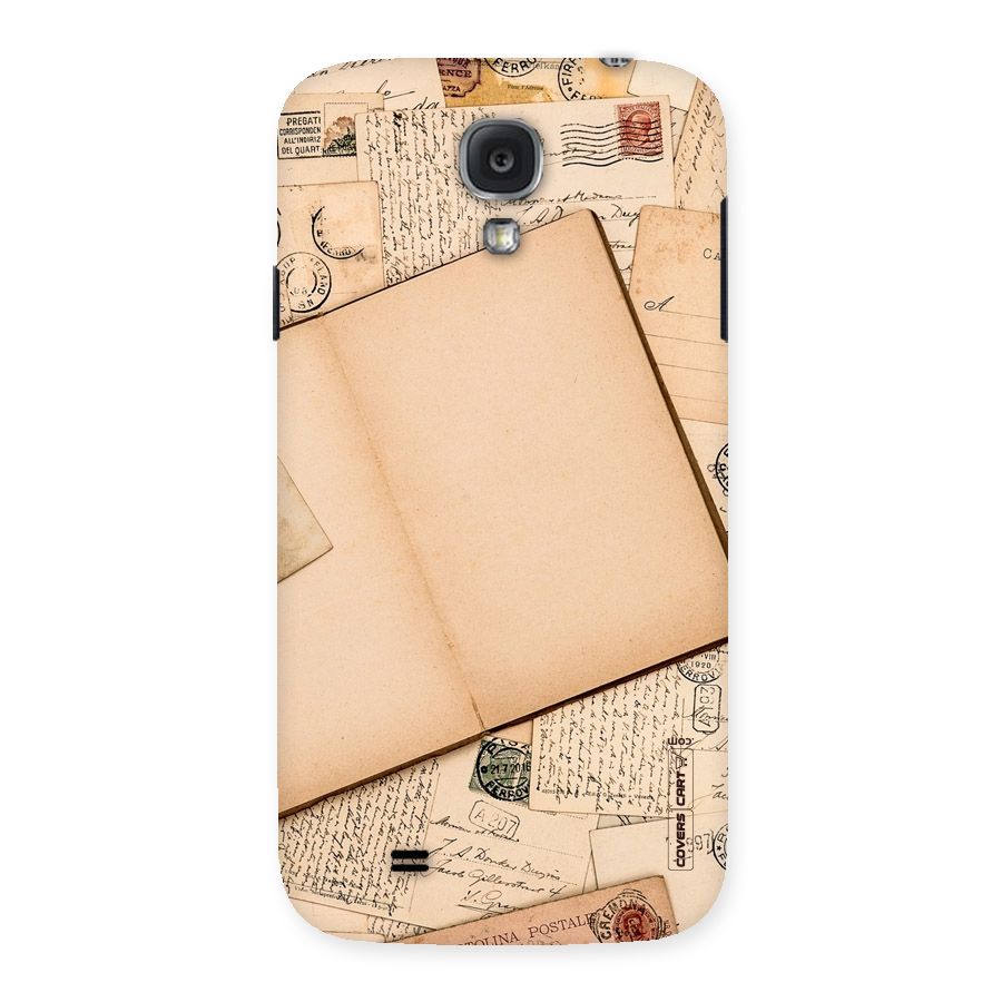 Vintage Journal Back Case for Samsung Galaxy S4