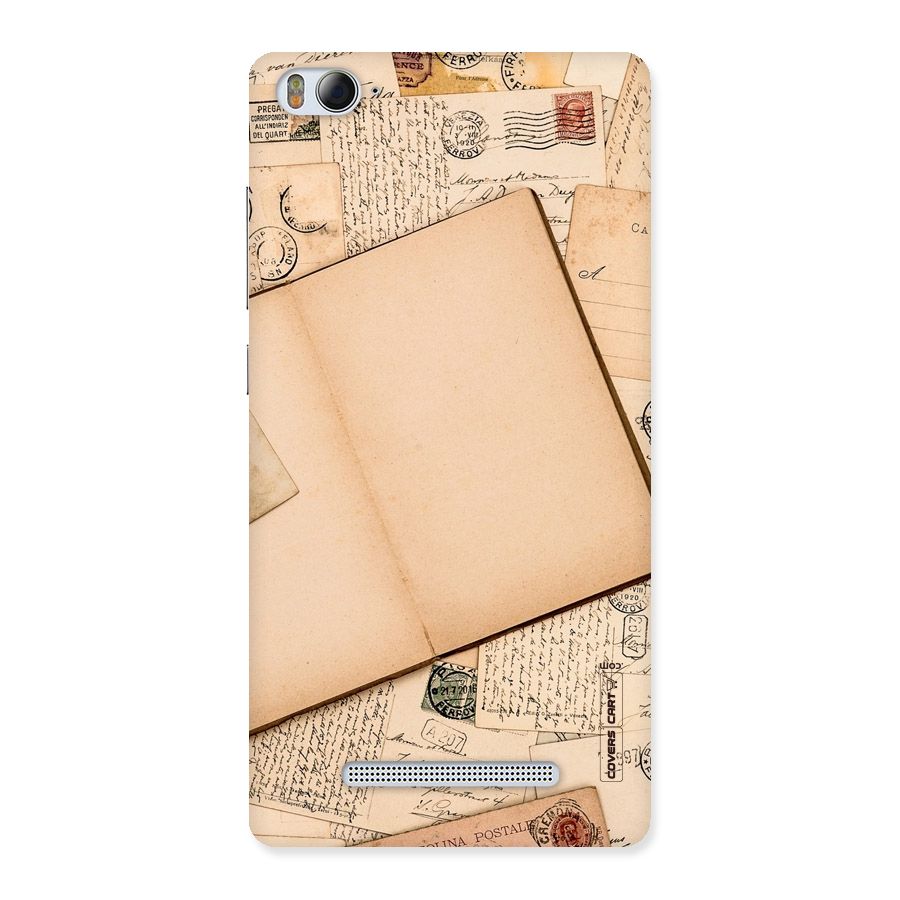 Vintage Journal Back Case for Xiaomi Mi4i