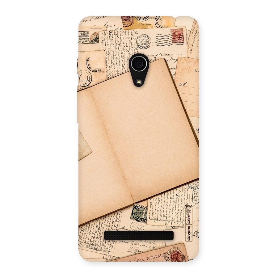 Vintage Journal Back Case for Zenfone 5