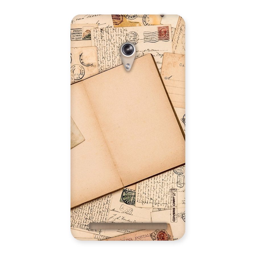 Vintage Journal Back Case for Zenfone 6