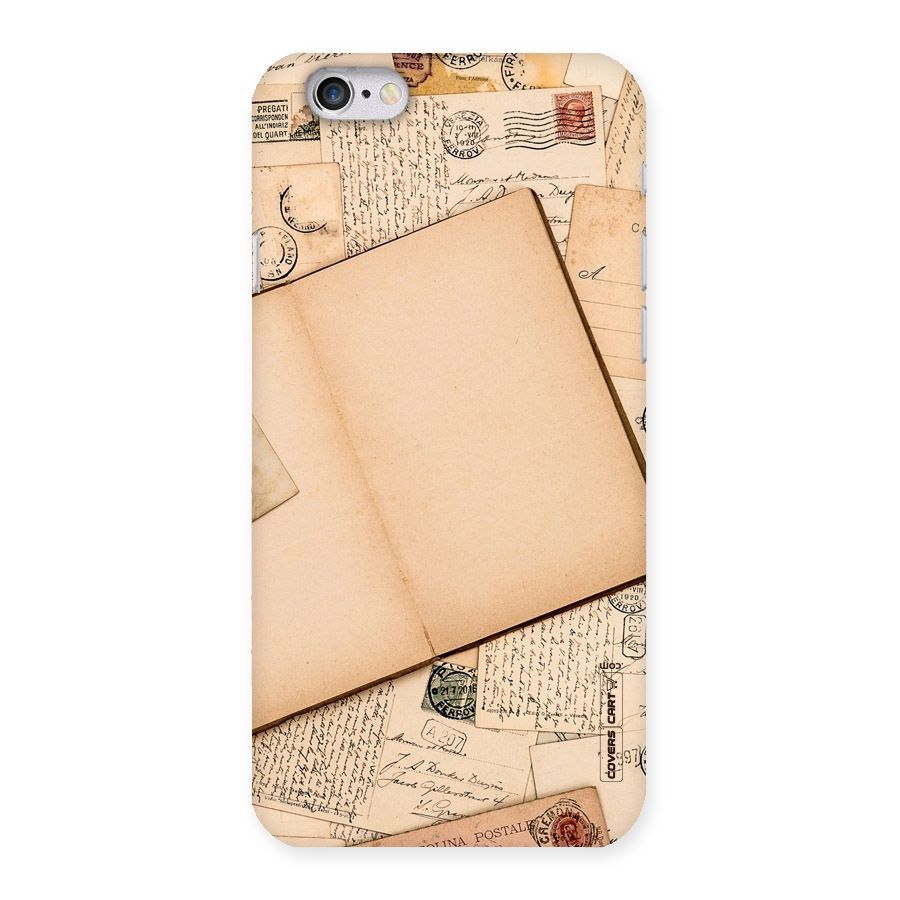 Vintage Journal Back Case for iPhone 6 6S