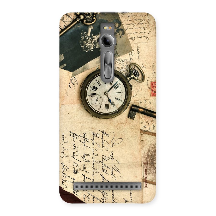 Vintage Key And Compass Back Case for Asus Zenfone 2