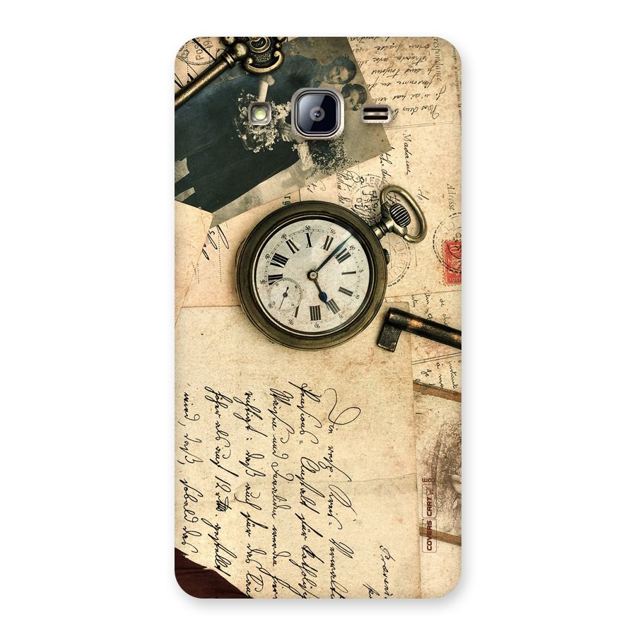 Vintage Key And Compass Back Case for Galaxy On5