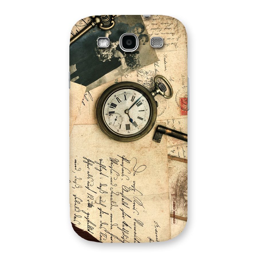 Vintage Key And Compass Back Case for Galaxy S3