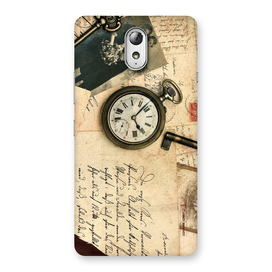 Vintage Key And Compass Back Case for Lenovo Vibe P1M