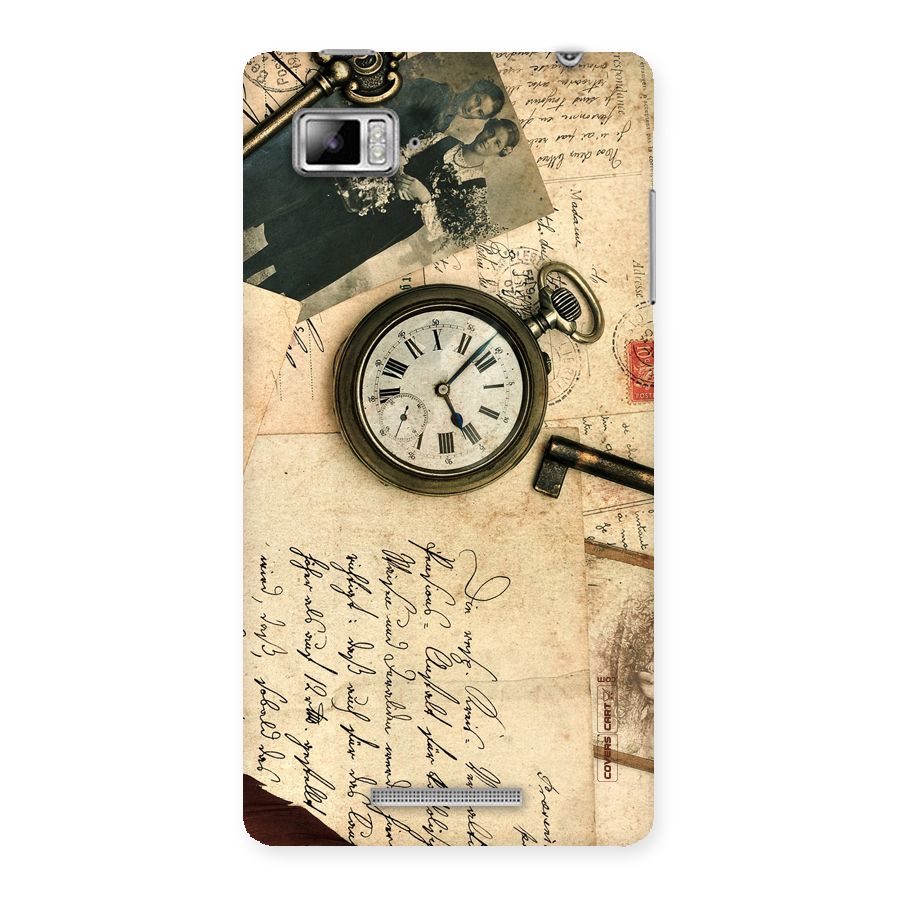 Vintage Key And Compass Back Case for Lenovo Vibe Z K910