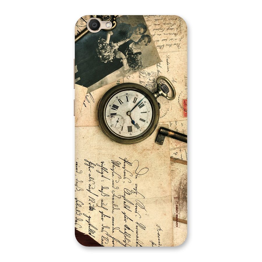 Vintage Key And Compass Back Case for Vivo V5