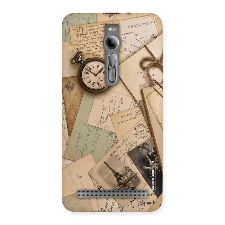 Vintage Postcards Back Case for Asus Zenfone 2