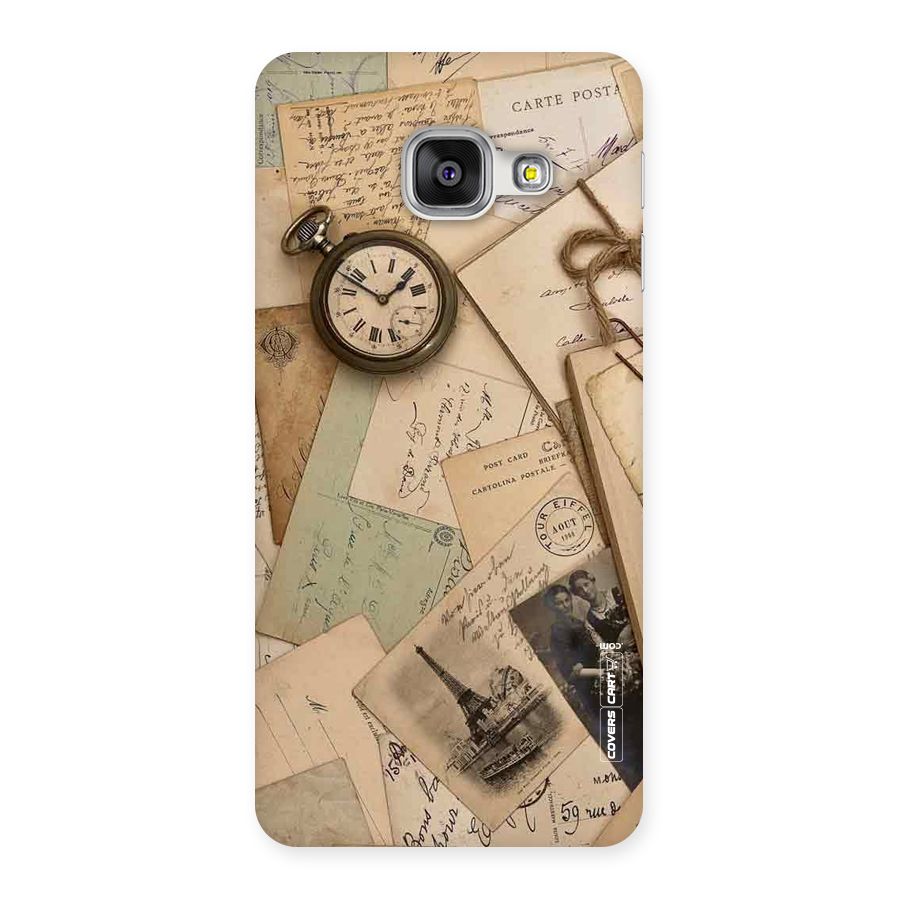 Vintage Postcards Back Case for Galaxy A3 2016