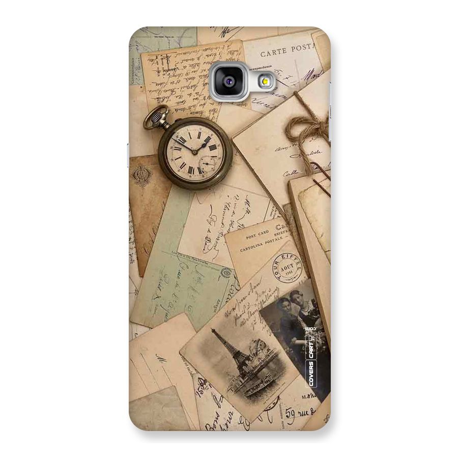 Vintage Postcards Back Case for Galaxy A9