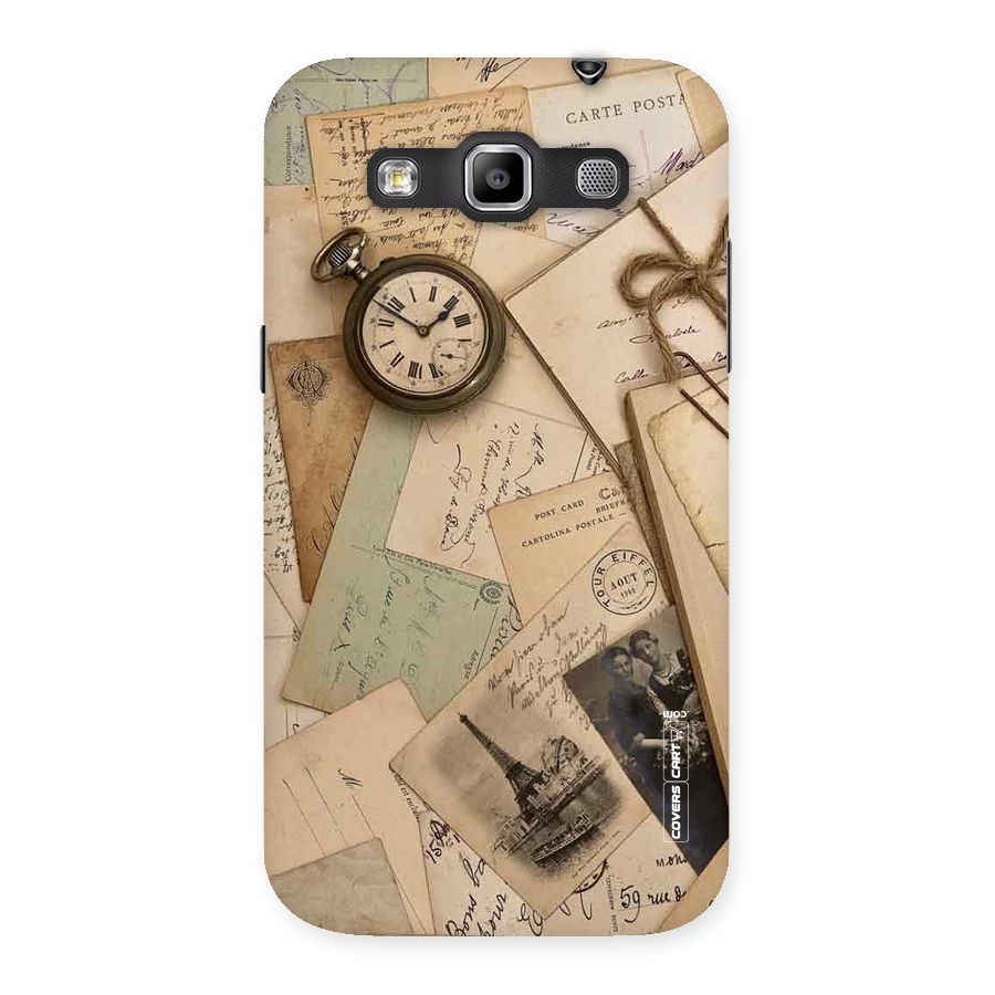 Vintage Postcards Back Case for Galaxy Grand Quattro