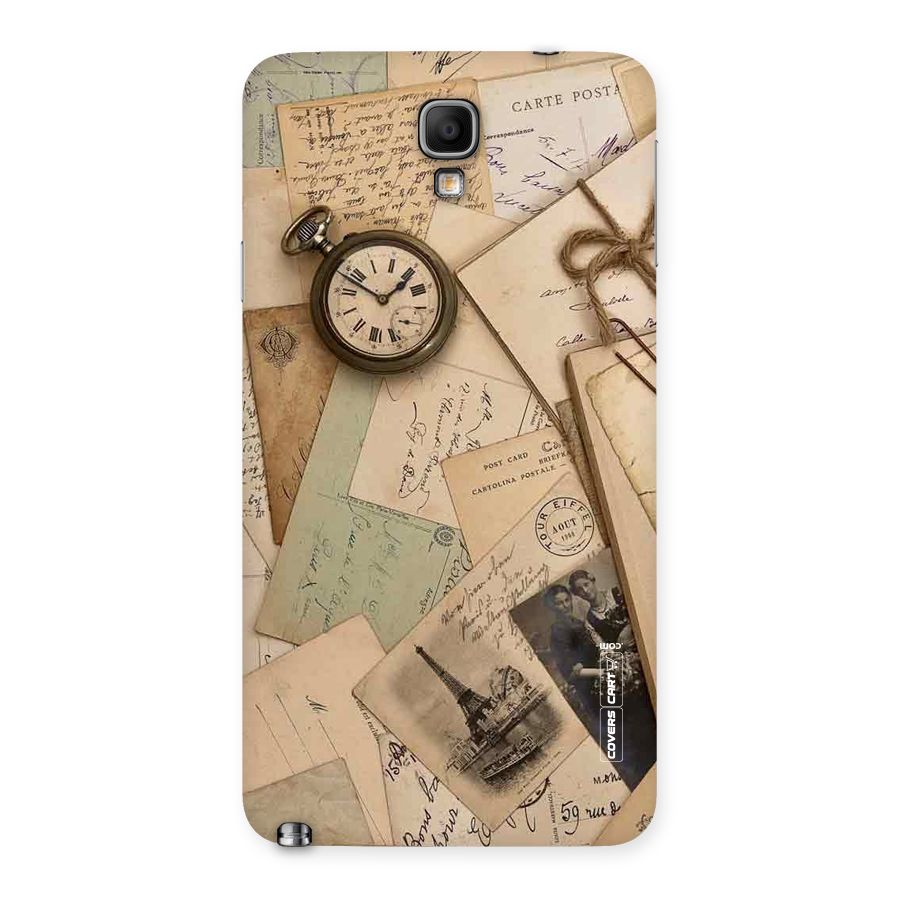 Vintage Postcards Back Case for Galaxy Note 3 Neo
