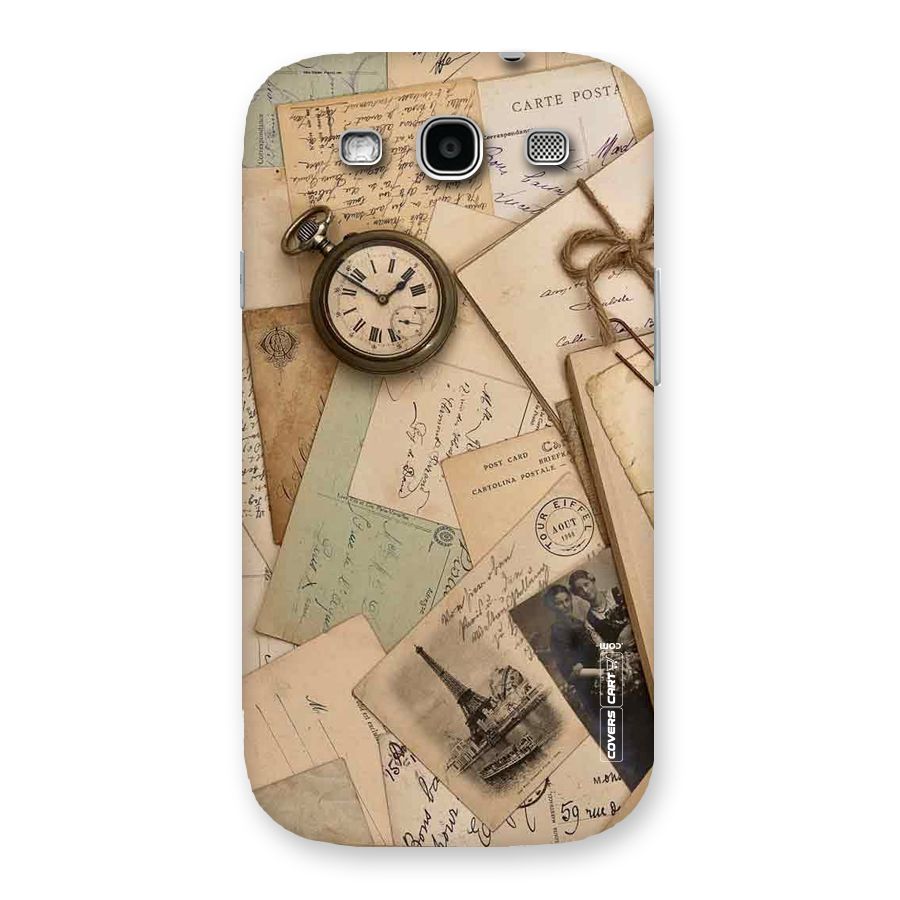 Vintage Postcards Back Case for Galaxy S3