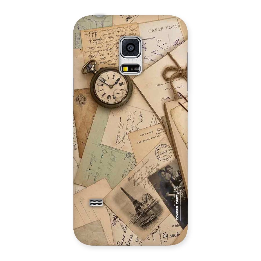 Vintage Postcards Back Case for Galaxy S5 Mini