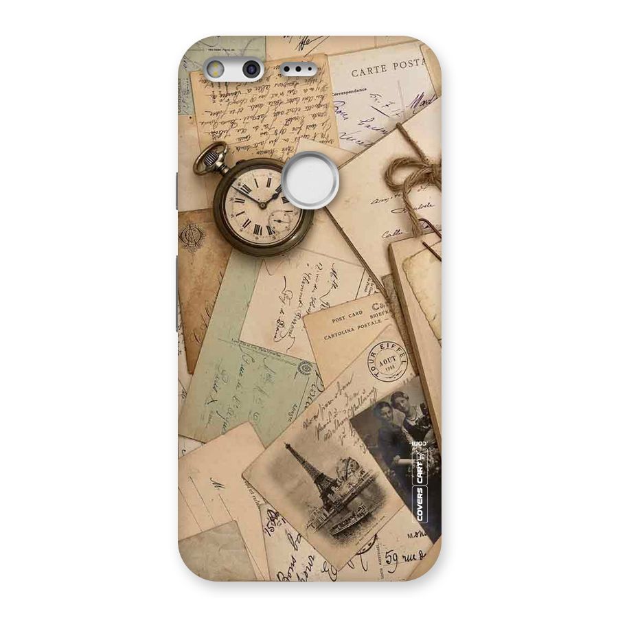 Vintage Postcards Back Case for Google Pixel XL