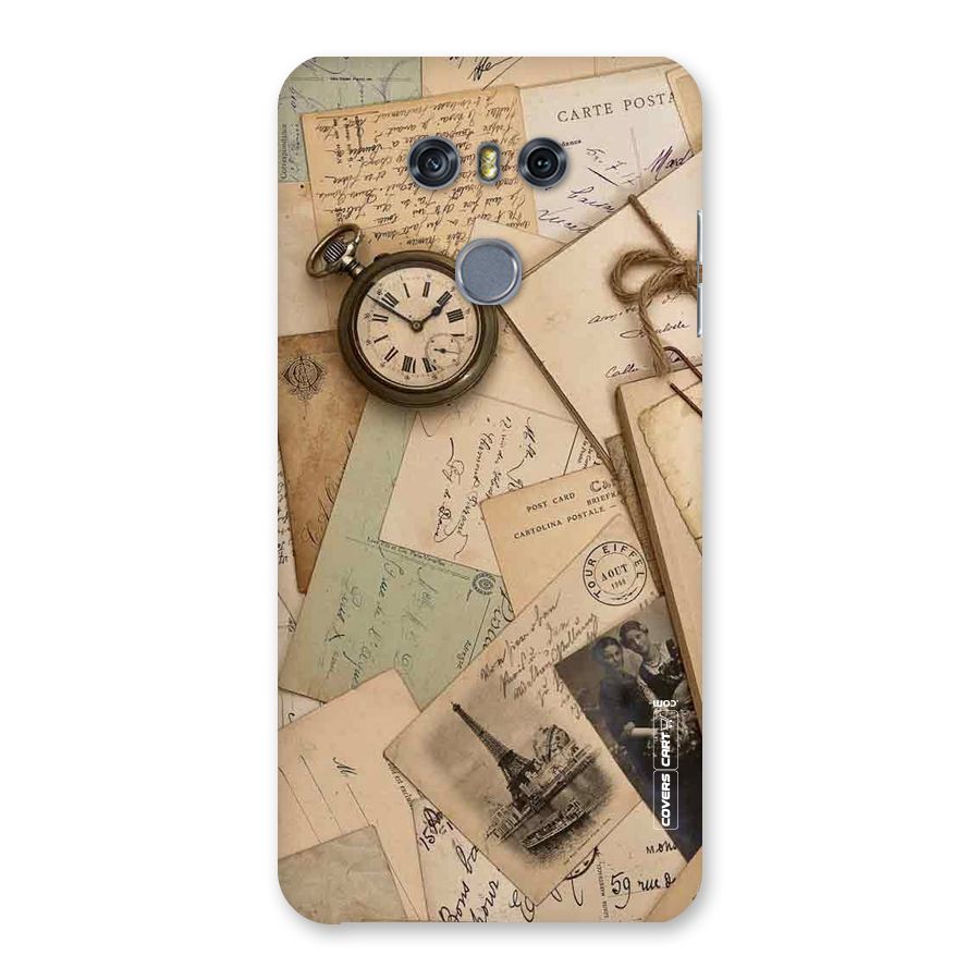 Vintage Postcards Back Case for LG G6