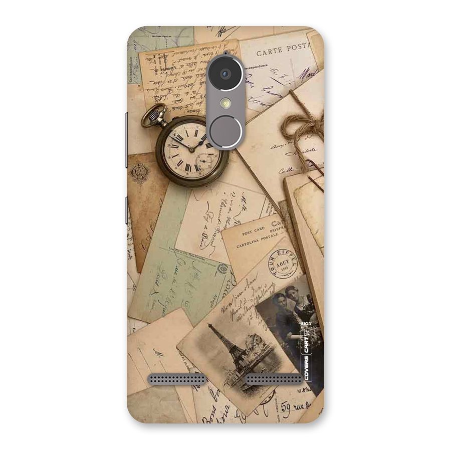 Vintage Postcards Back Case for Lenovo K6