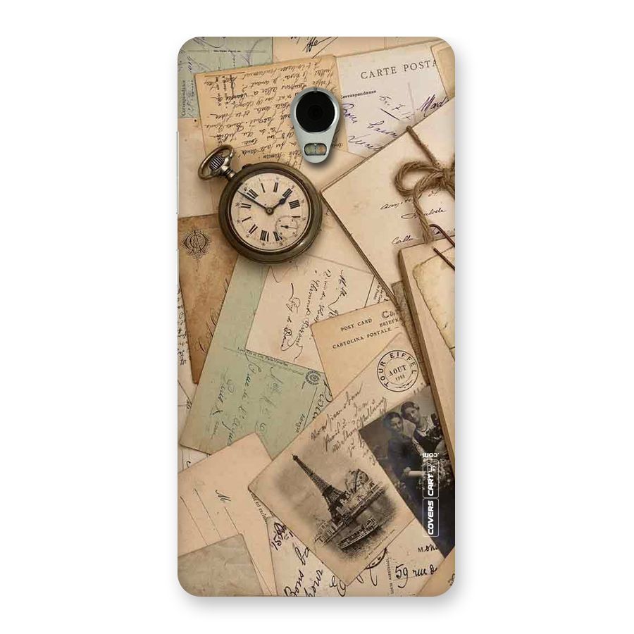 Vintage Postcards Back Case for Lenovo Vibe P1