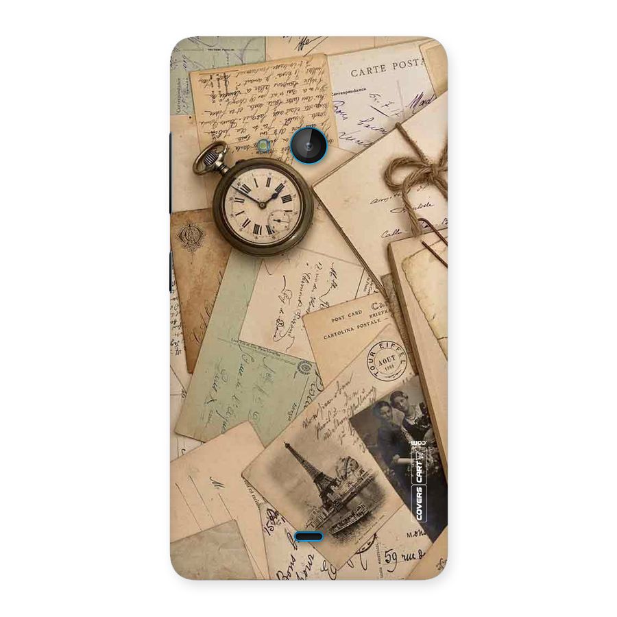 Vintage Postcards Back Case for Lumia 540