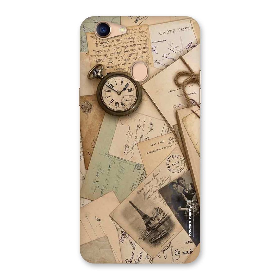 Vintage Postcards Back Case for Oppo F5