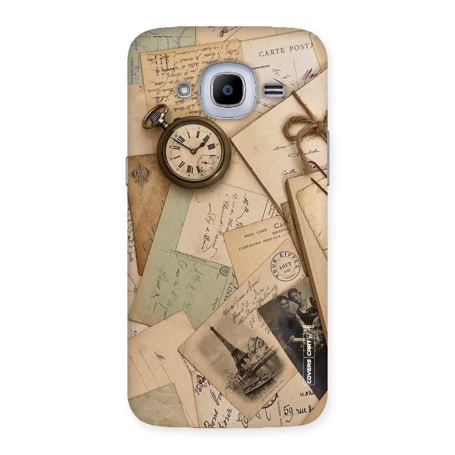 Vintage Postcards Back Case for Samsung Galaxy J2 2016