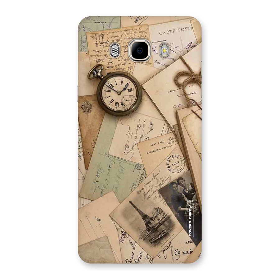 Vintage Postcards Back Case for Samsung Galaxy J7 2016