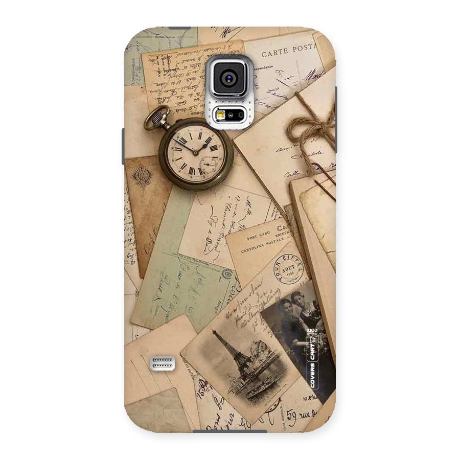 Vintage Postcards Back Case for Samsung Galaxy S5