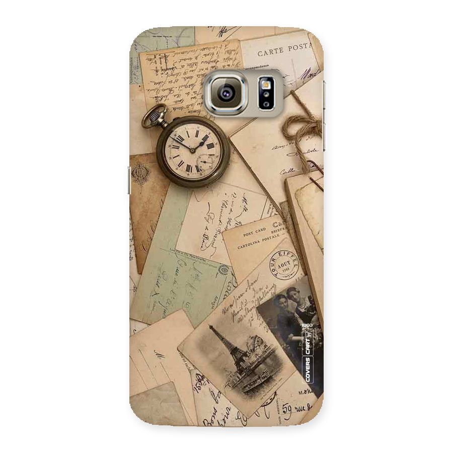 Vintage Postcards Back Case for Samsung Galaxy S6 Edge