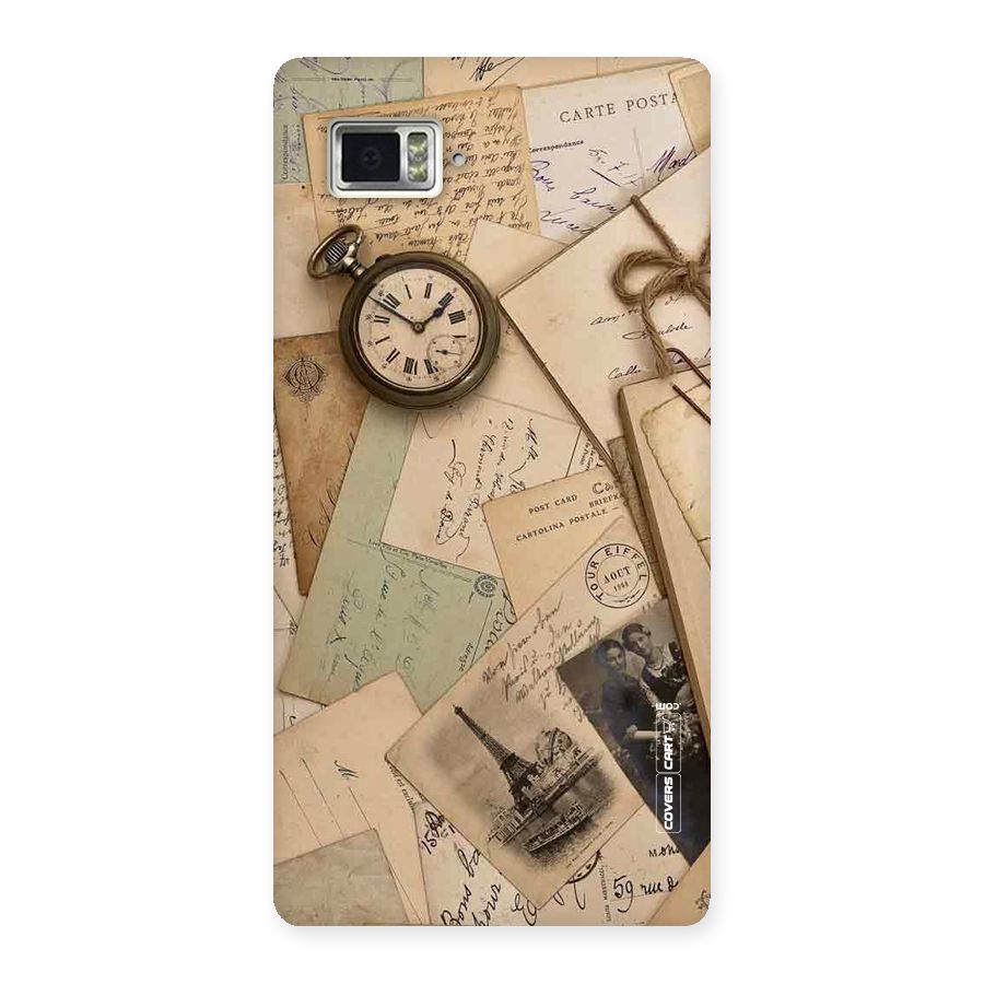 Vintage Postcards Back Case for Vibe Z2 Pro K920