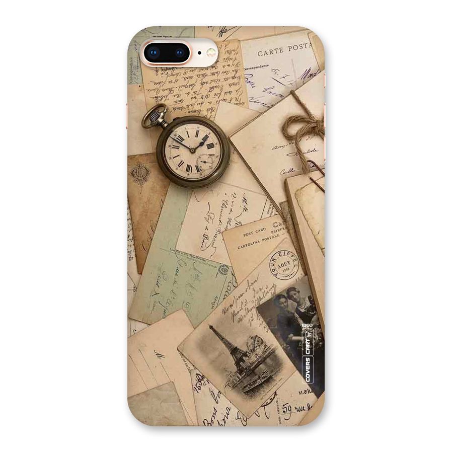 Vintage Postcards Back Case for iPhone 8 Plus