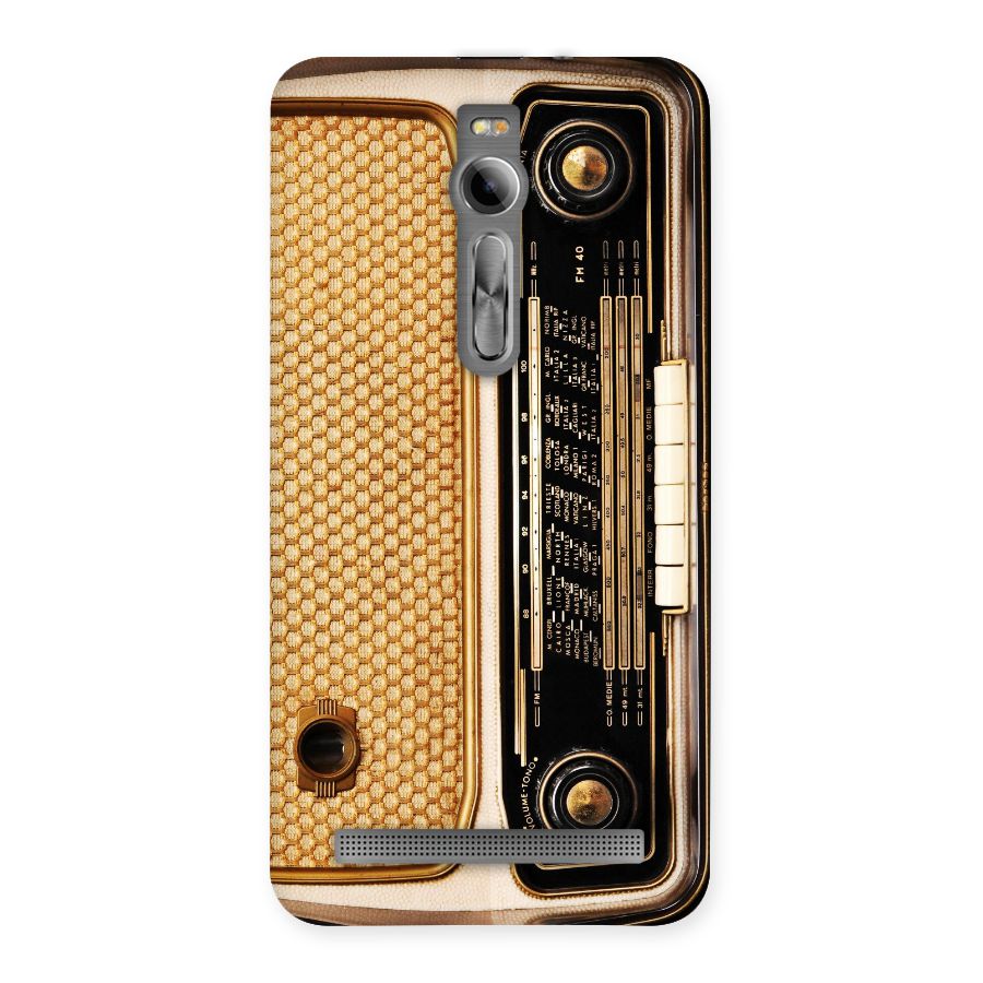 Vintage Radio Back Case for Asus Zenfone 2