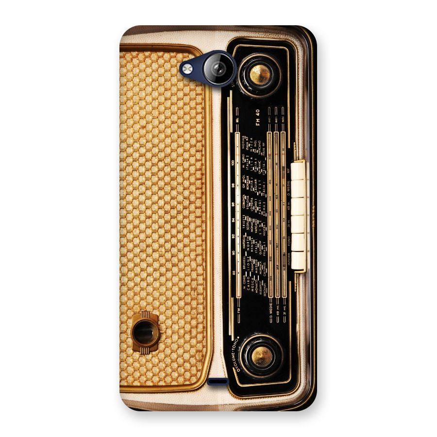 Vintage Radio Back Case for Canvas Play Q355