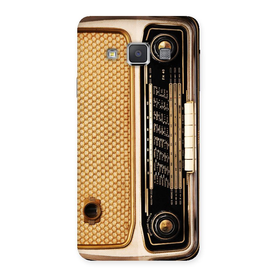 Vintage Radio Back Case for Galaxy A3