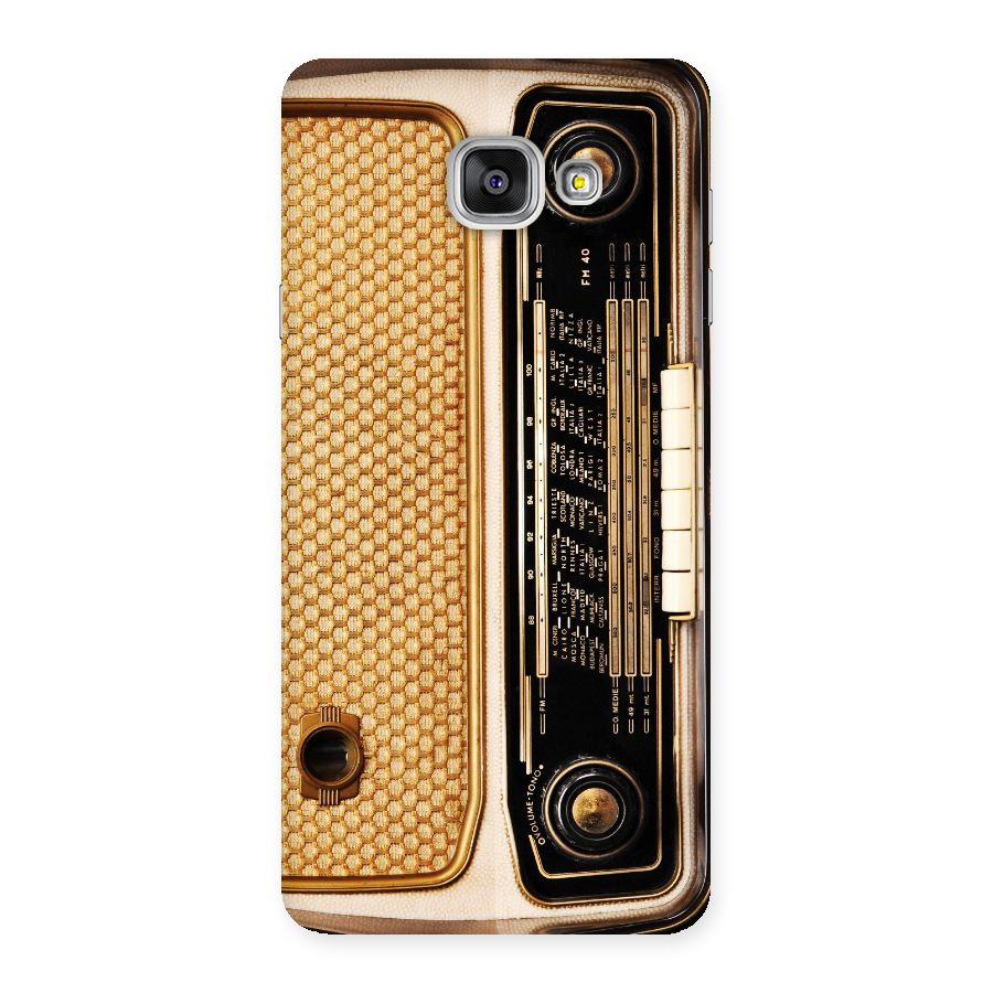 Vintage Radio Back Case for Galaxy A7 2016